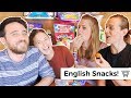 Americans try English snack food for the first time!