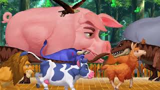 WILD Animals Go CRAZY in 3D Racing Chaos! 4k | Part 34 screenshot 5