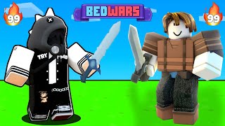 Getting The HIGHEST WINSTREAK in the 1V1 Gamemode.. (Part 1) | Roblox Bedwars
