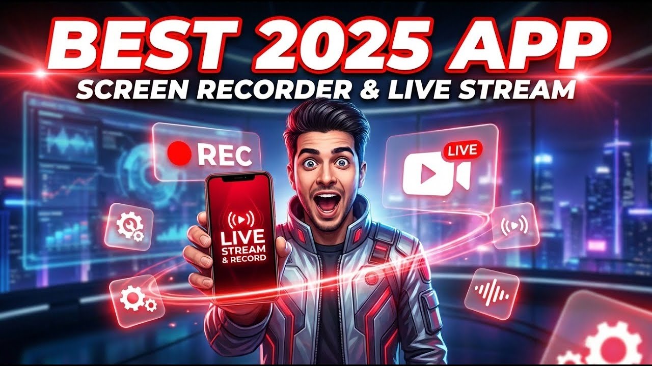 2025 BEST APP FOR SCREEN RECORDING AND LIVE STREAMING APP 🖥️ | SINHALA 🇱🇰  