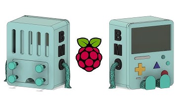 3D Printed BMO Robot - CAD Model