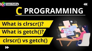 C language getch() & clrscr() | Learn Coding screenshot 5