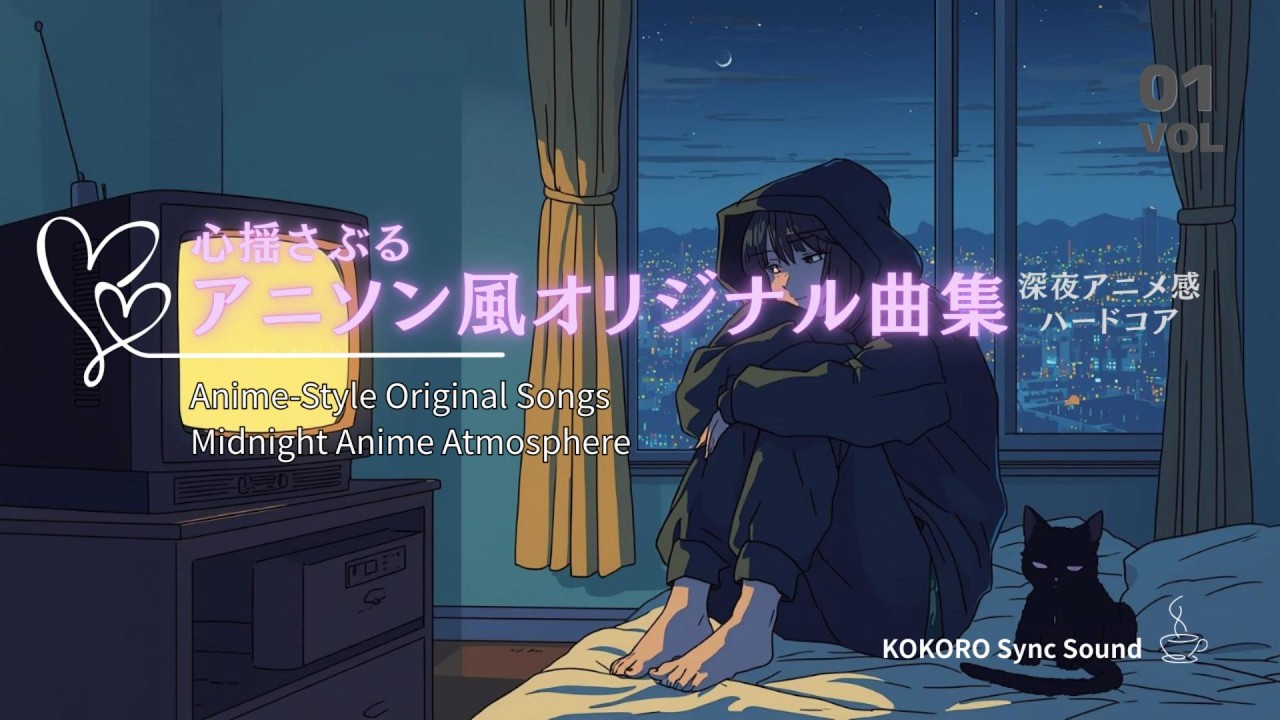 心揺さぶる・アニソン風オリジナル曲集 Vol.01｜深夜アニメ感×ハードコア（Anime-Style Original Songs | Midnight Anime Atmosphere）