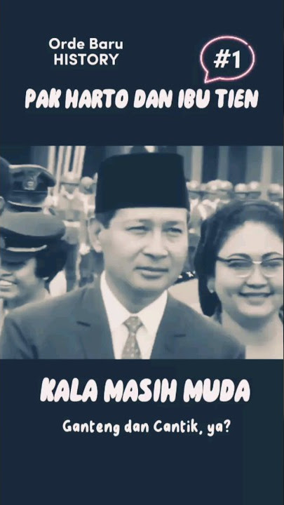 Senyum Sayang Ibu Tien Pada Kekasihnya. #shorts #soeharto