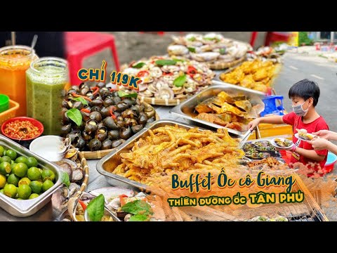 Video BUFFET ỐC ăn thả ga không giới hạn ngay tại Tân Phú... - youtube