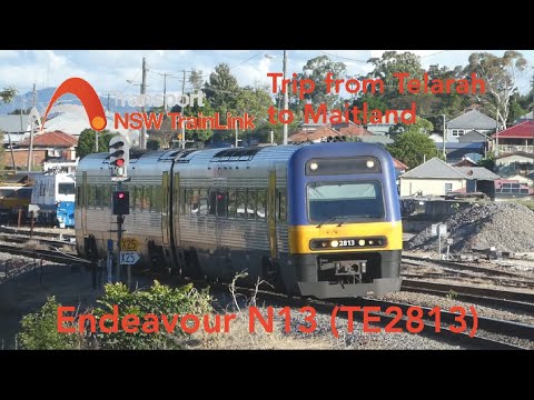 NSW Trainlink - A trip from Telarah to Maitland
