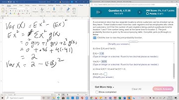 Probability and Statistics Lesson 52: Joint Discrete Conditional Distribution, Expectation, Variance
