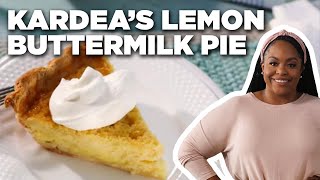 Kardea Brown's OldFashioned Lemon Buttermilk Pie | Delicious Miss Brown | Food Network