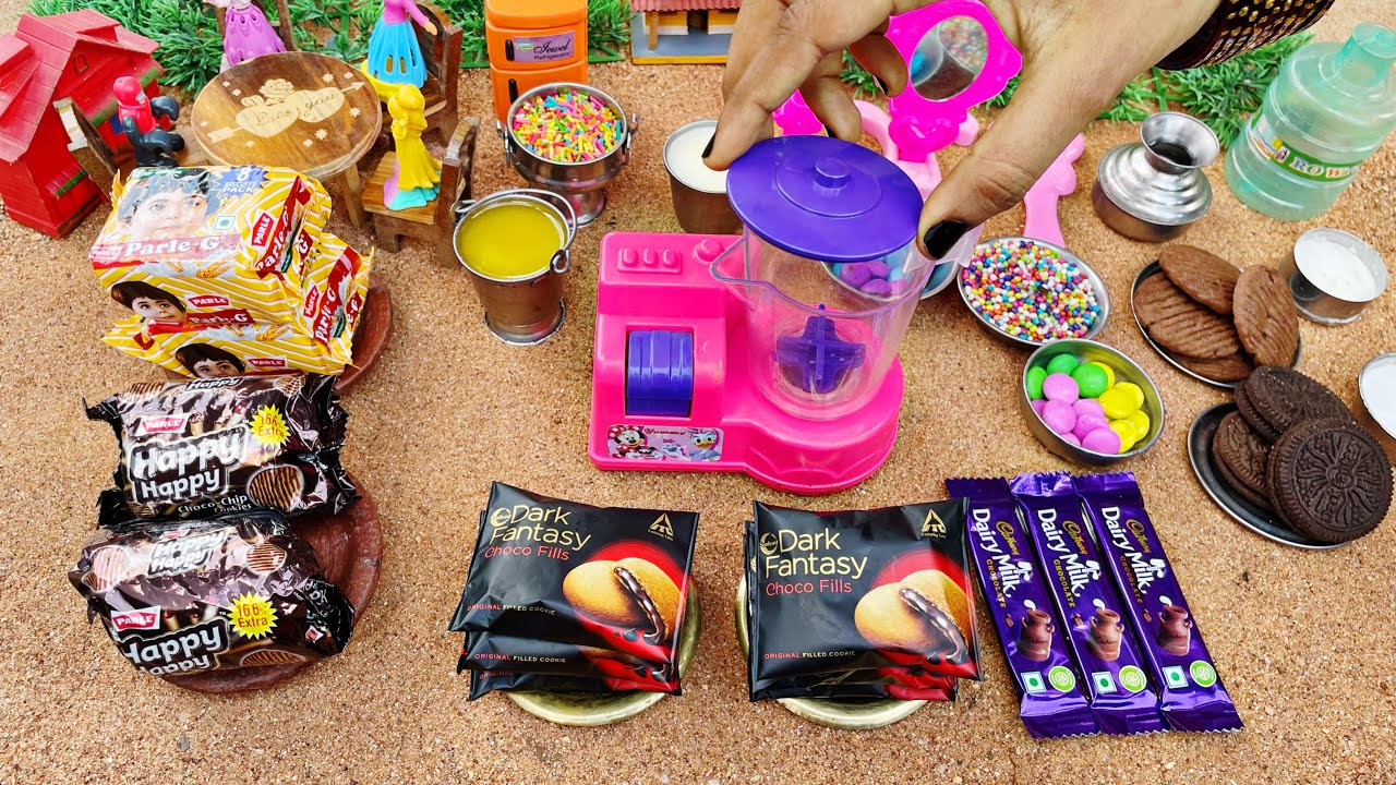 Miniature All Types Chocolate Biscuit Cake Recipe | Biscuits Cake Recipe | Chocolate Biscuit Cake