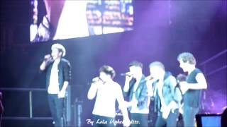 Concert One Direction à Paris-Bercy le 29.04.13.