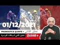 LIVE PRONOSTICS ET QUINT&Eacute; &laquo; 01/12/2021 &raquo; تحليل كانتي السباقات الفرنسية