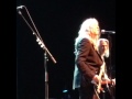 Patti Smith ripping up her guitar in Melbourne