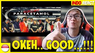 INDOREACT | K-CLIQUE | SEBELUM/PARACETAMOL (OFFICIAL LYRICS VISUAL)