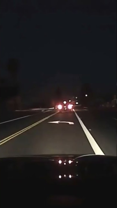 IDiot Coming with No Headlights and Crashed At Me.
