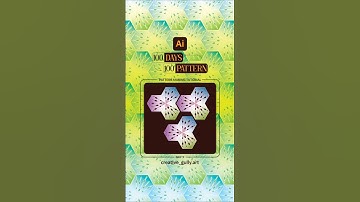 100Days 100Pattern 9 #patterndesign #adobeillustrator #indianart  #traditional #graphicdesign  #art