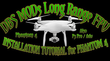 Phantom 4 Phantom 3 Pro / Adv  Long Range Controller tutorial with HDMI upgrade included