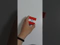 I tried making the Austrian flag with a Rubik's Cube!