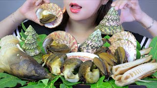 ASMR ỐC NÓN LUỐC - HAT SHAPED SNAILS , EATING SOUNDS | LINH-ASMR