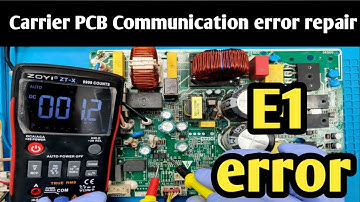 Carrier Inverter AC PCB Communication error repair | Qphix appliance repair |