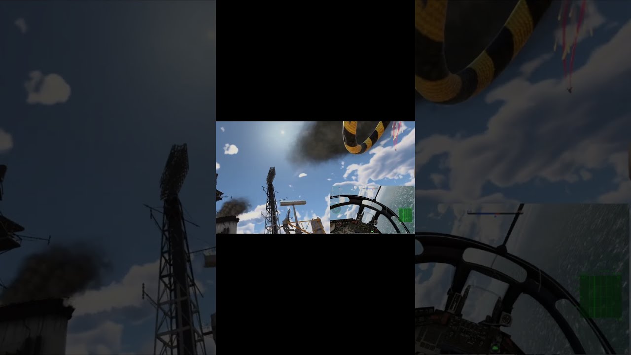 Rascals Of The Sky War Thunder Flyover Duel Perspective