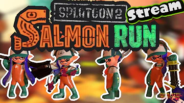 Splatoon 2 Salmon Run stream - Ft. Skulshutugal and Crystal