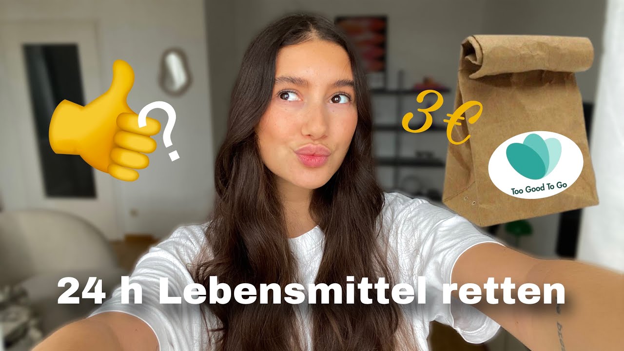 Ich esse einen Tag lang nur TOO GOOD TO GO in MÜNCHEN!🤤🤩 Lohnt es sich?🤔