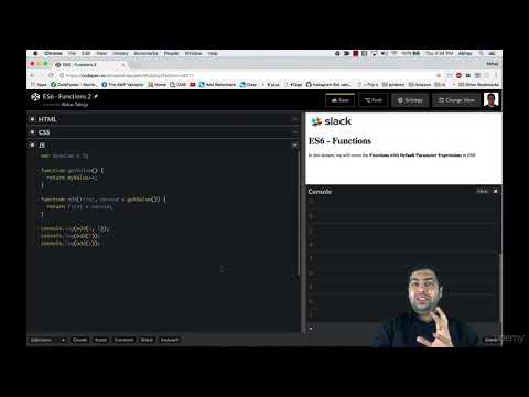 14 default parameters as expressions es6