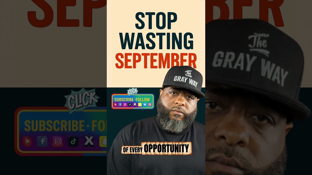 Stop Wasting September | End Strong, Enter October Right