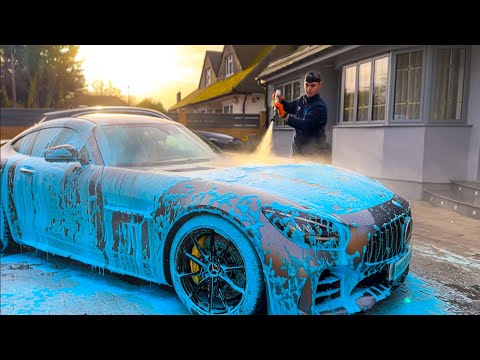 The Satisfying Process of: Super Car Cleaning