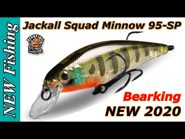 Новинка 2020! Воблер Jackall Squad Minnow 95-SP от Bearking с Aliexpress