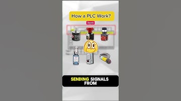 Mind of a Machine: How PLC Works 🔥 #EngineeringShorts