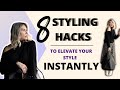 8 easy styling hacks  to look  effortless stylish and polished every  woman can try it style