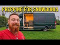Preparing the Campervan for a Romantic Weekend in Snowdonia - Jalna Caravan &amp; Camping Park