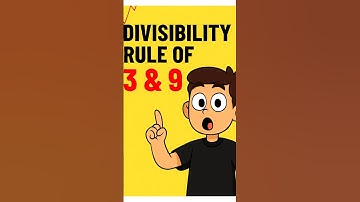 Check Divisibility by 3 & 9 in Seconds 🔥 | Super Easy Maths Trick | Shorts
