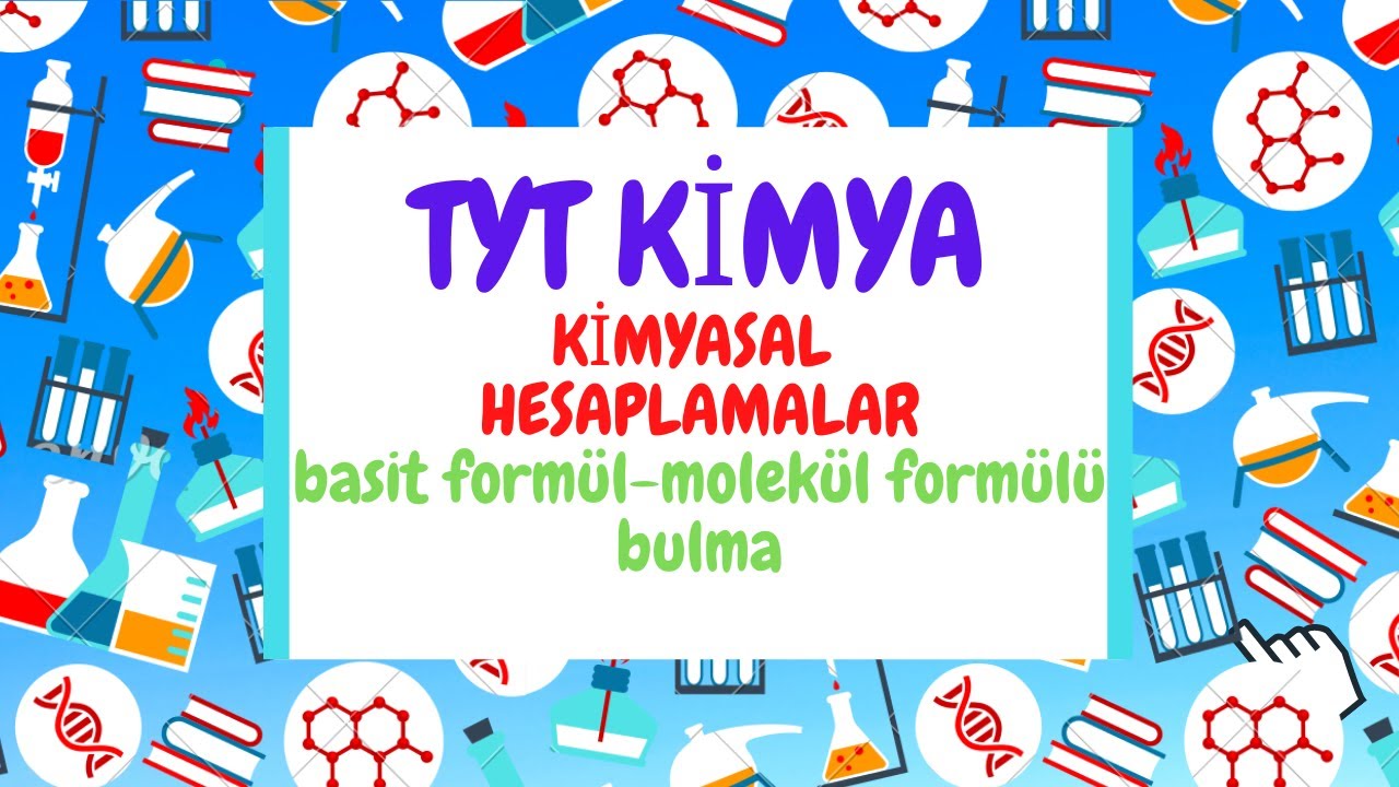 FORMÜL BULMA PROBLEMLERİ  ( Tyt Kimya 2021 )