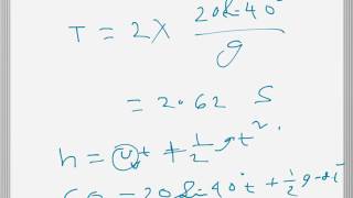 Detailed Calculus: Projectile (problem example) Information