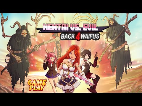 Hentai vs Evil: Back 4 Waifus ★ Gameplay & 100% Walkthrough ★ PC Steam Shooter game 2022