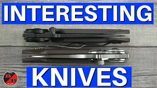 VERY UNIQUE KNIVES WITH AN INSANE LOCK!