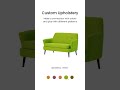Custom upholstery by Furniture Adda