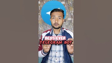 Best Ever Telegram Bot #shorts #ashortaday