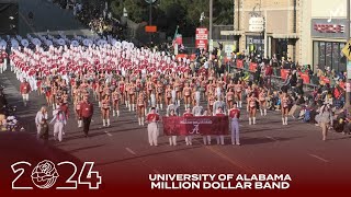 University of Alabama Million Dollar Band - 2024 Pasadena Rose Parade