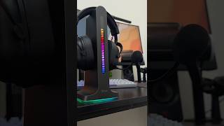 El stand para auriculares que puede transformar tu setup gamer😏 #pcgamer #headsets #fifine #setup