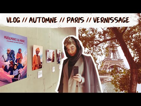 ARTIST DIARIES : Vlog à Paris en automne, mon premier vernissage !