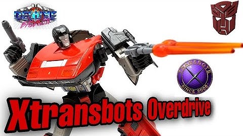 Xtransbots Fioravanti Transformer Review. (AKA Omnibot Overdrive)