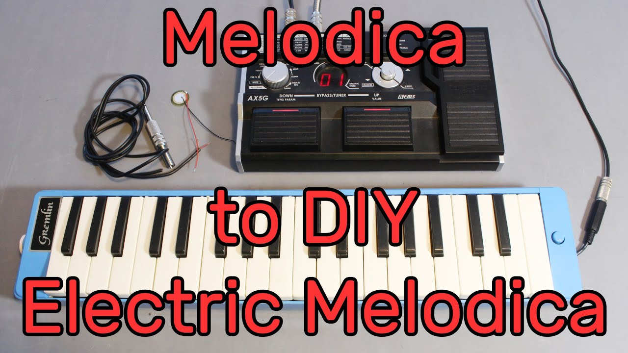 How to Turn a Melodica into an Electroacoustic Melodica 