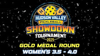 Women's 3.5-4.0 Gold Medal Round | 2025 Hudson Valley Pickleball Showdown Tournament