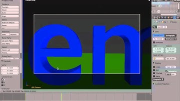 Blender 2.5 Tutorial 2: How to make a title sequence