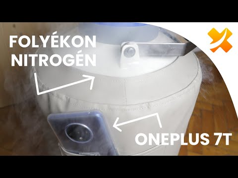 Folyékony nitrogén tartály és OnePlus 7T UNBOXING | Szertár-018