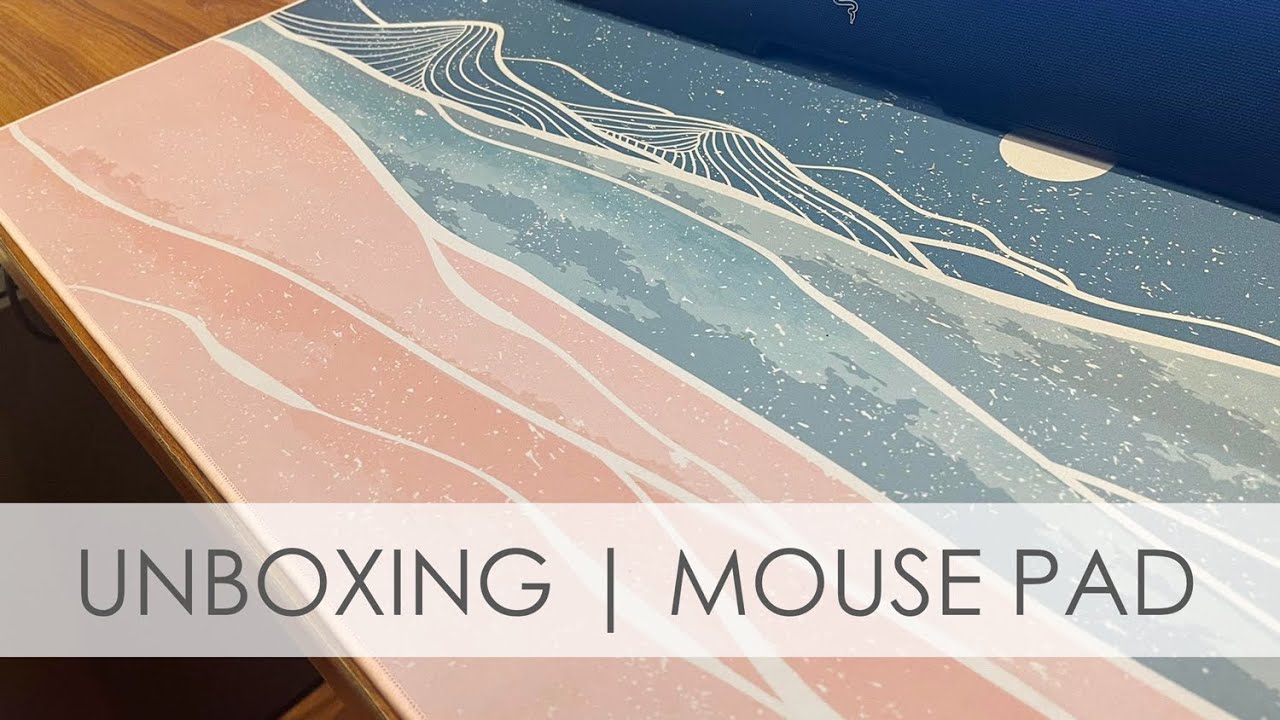 Unboxing my new Mouse Pad! YouTube