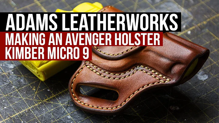 Making an Avenger Style Holster, Kimber Micro 9